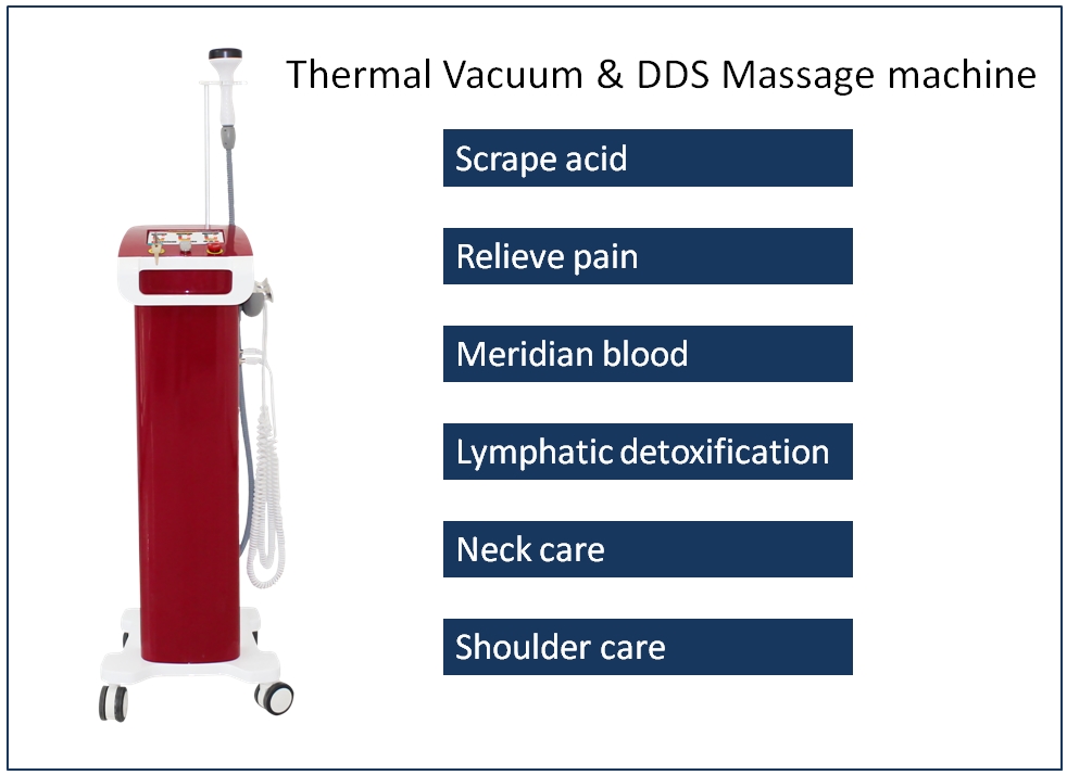 Máquina de fisioterapia de vacío térmico y onda caliente DDS 