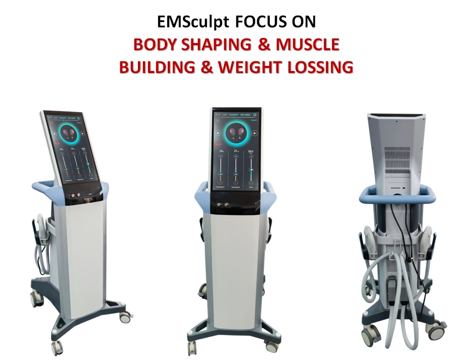 BTL EMSculpt para la construcción de músculos y modelado corporal